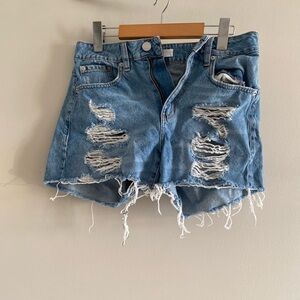 Blue Jean Shorts - Garage Mom Jean